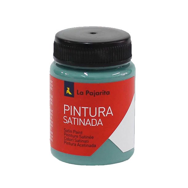 TEMPERA LATEX SATINADA LA PAJARITA BOTE 35ML COLOR VERDE JADE