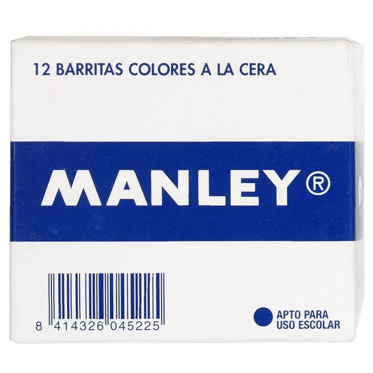 CERAS BLANDAS MANLEY MAGENTA 12 UNIDADES UNICOLOR	