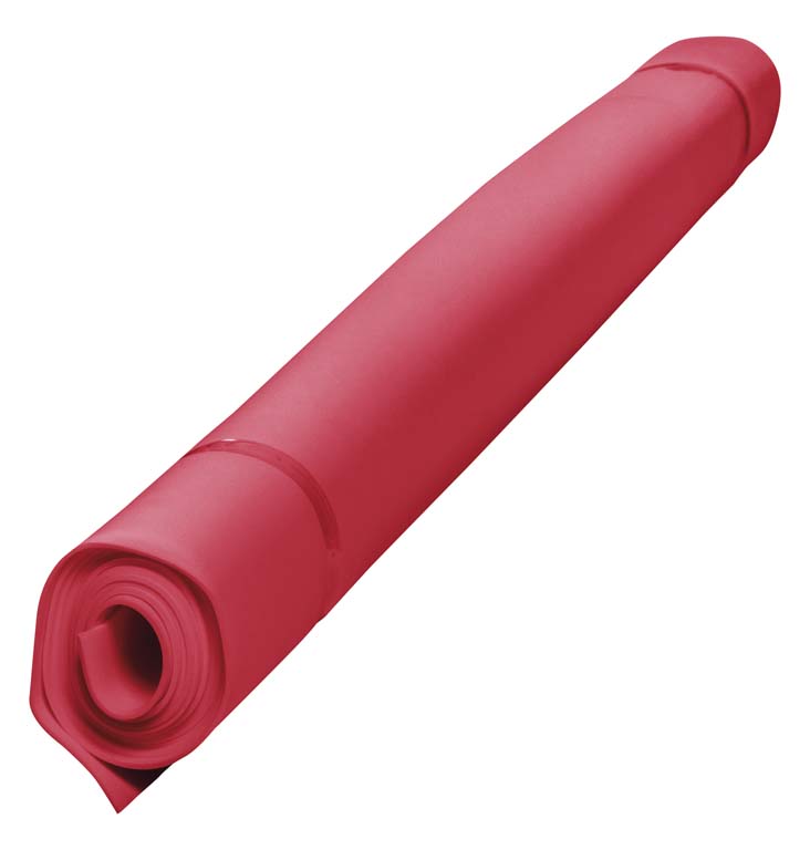 GOMA EVA ROLLO ROJO 100X200X2