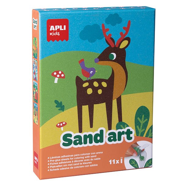 JUEGO COLOREA CON ARENA SAND ART APLI KIDS
