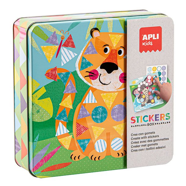 JUEGO EDUCATIVO STICKERS GAME SELVA APLI KIDS
