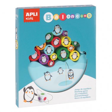 JUEGO EDUCATIVO DE EQUILIBRIO PINGÜINOS BALANCING APLI KIDS
