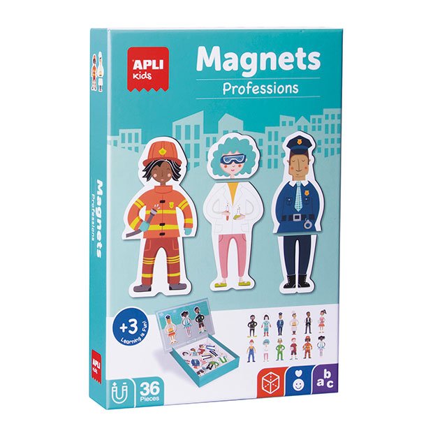 JUEGO EDUCATIVO MAGENTS PROFESSIONS APLI KIDS
