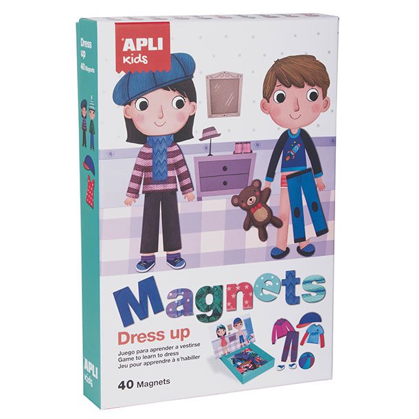 JUEGO EDUCATIVO MAGNETS DRESS UP APLI KIDS
