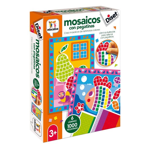 JUEGO DISET MOSAICOS CON PEGATINAS DISET
