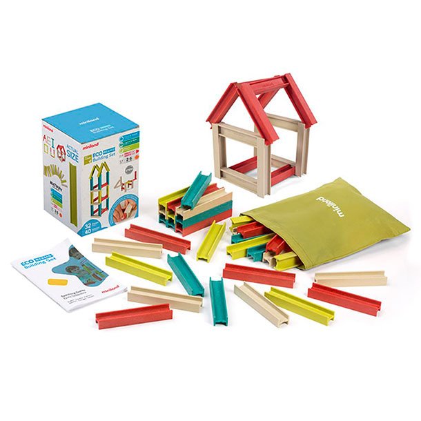 JUEGO EDUCATIVO ECO BEAMBS BUILDING SET MINILAND
