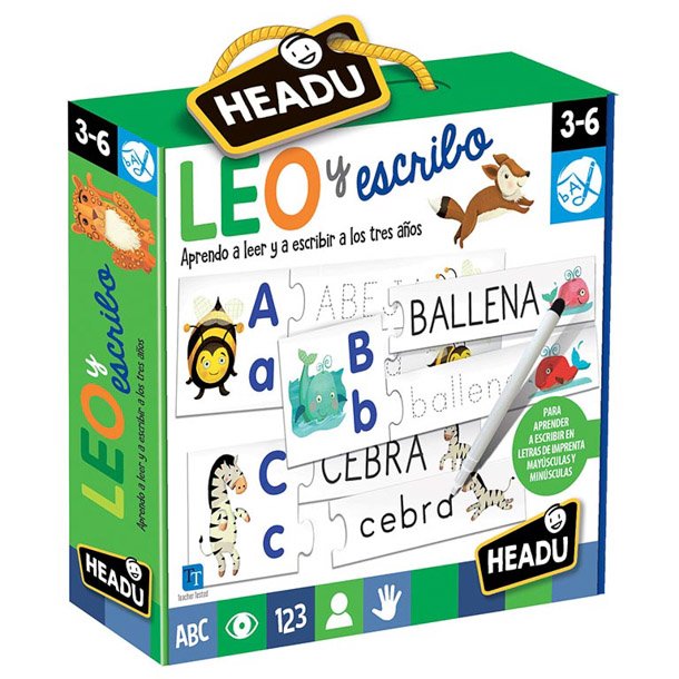 JUEGO EDUCATIVO HEADU LEO Y ESCRIBO