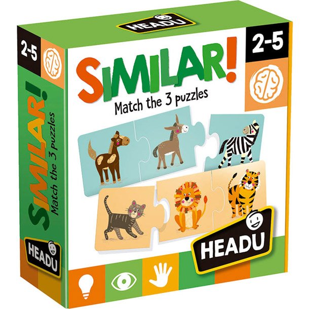 JUEGO EDUCATIVO HEADU PUZZLE SIMILAR