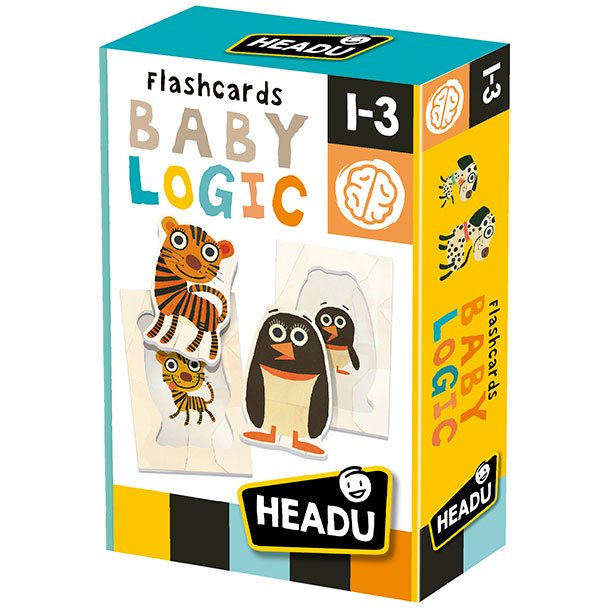 JUEGO EDUCATIVO HEADU FLASHCARDS BABY LOGIC
