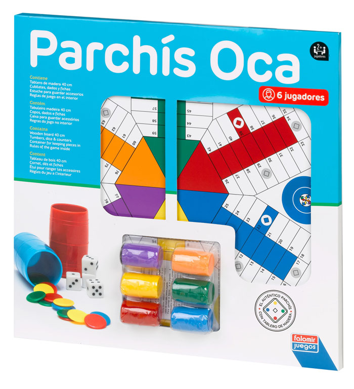 PARCHIS 6 JUG.-OCA 40cm. 27916