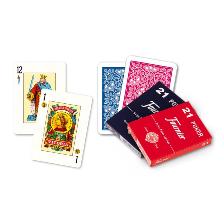 NAIPES 41/43 CARTAS N 21 POKER