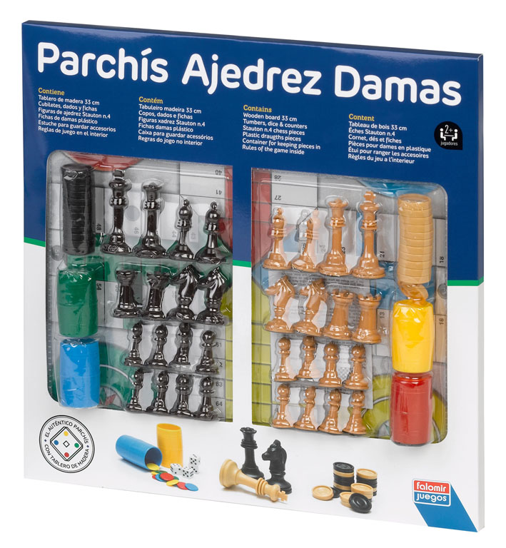 PARCHIS-AJEDREZ-DAMA 33c.27914
