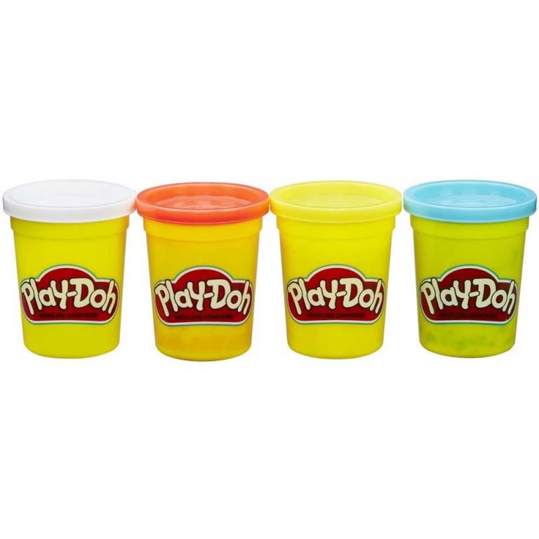 PLAY-DOH PACK DE 4 BOTES