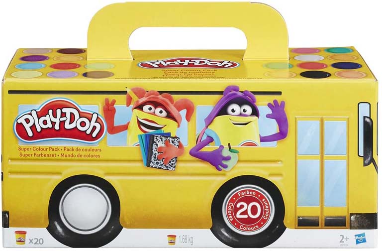 PLAY-DOH PACK 20 BOTES
