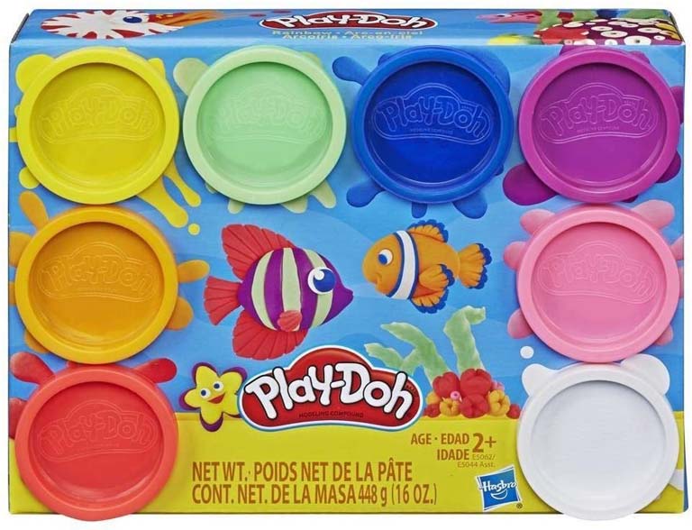 PLAY-DOH PACK 8 BOTES