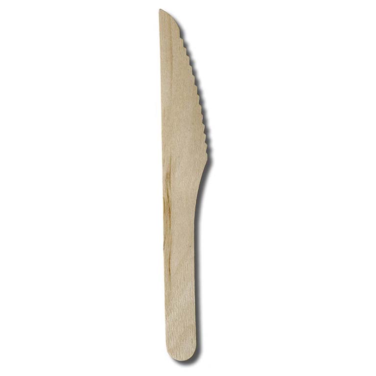 CUCHILLO MADERA REUTILIZABLE /50UD