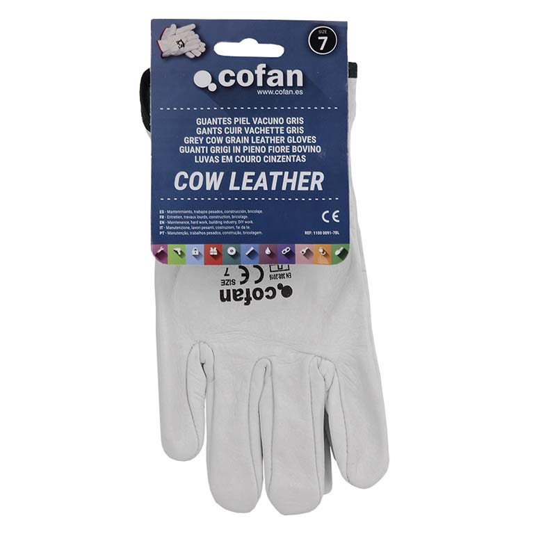 GUANTES PIEL DE VACUNA COFAN TALLA 9
