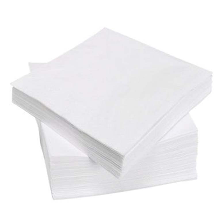 Servilleta blanca 30x30cm Pack 100 unid