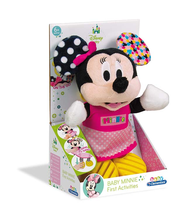 PELUCHE BABY MINNIE TEXTURAS