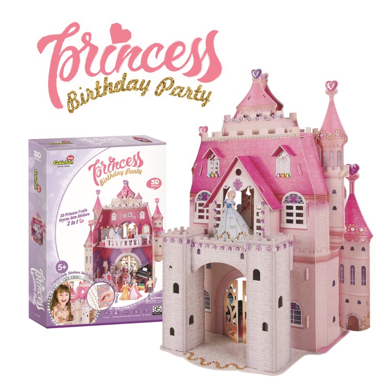 PUZZLE 3D 95 PIEZAS PRINCES PARTY