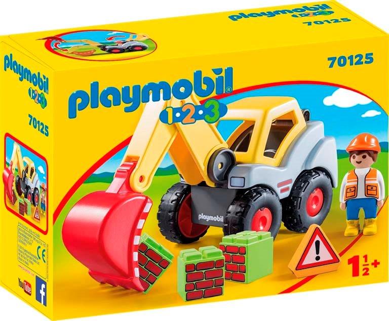 PLAYMOBIL SHOVEL EXCAVATOR 70125