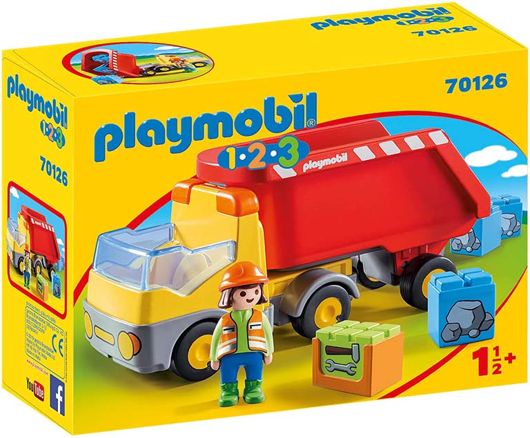 PLAYMOBIL DUMP TRUCK 70126