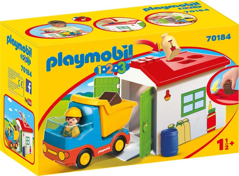 PLAYMOBIL DUMP TRUCK 70184