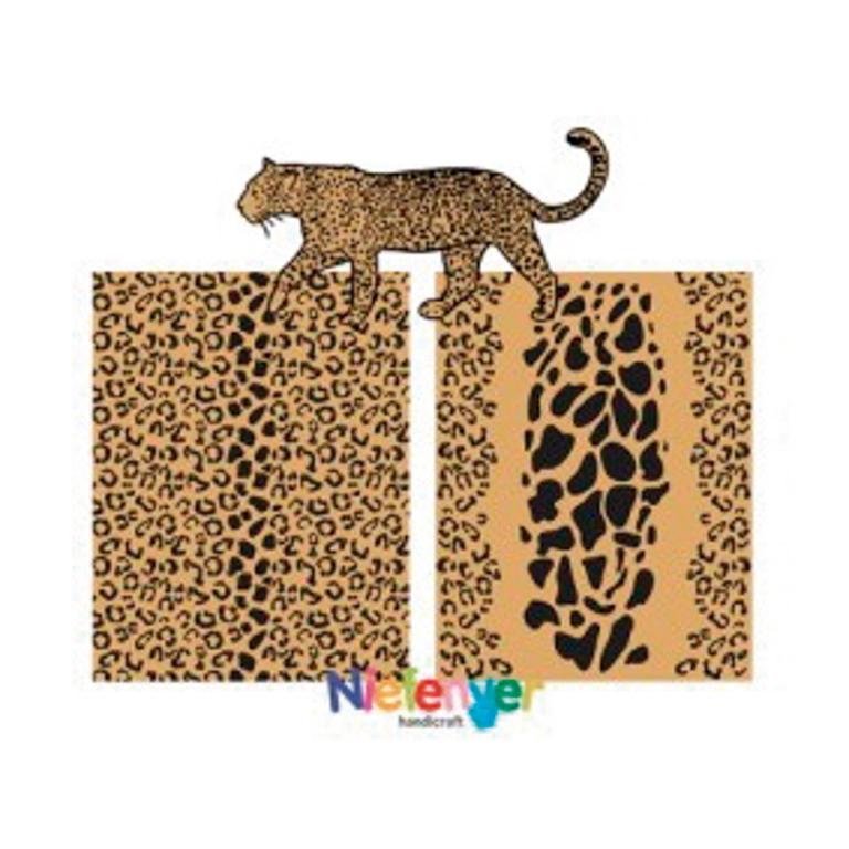 BOLSA PARA DISFRACES NIEFENVER 56X70 CM LEOPARDO